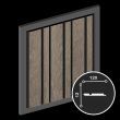 Панель LV133 BR490K, Hi Wood Панель LV133 BR490K, Hi Wood